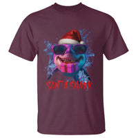 Funny Christmas Santa Shark Xmas Gift T Shirt - Wonder Print Shop