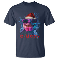 Funny Christmas Santa Shark Xmas Gift T Shirt - Wonder Print Shop