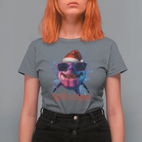 Funny Christmas Santa Shark Xmas Gift T Shirt For Women - Wonder Print Shop