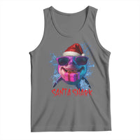 Funny Christmas Santa Shark Xmas Gift Tank Top - Wonder Print Shop