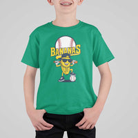 Cool Banana Playing Baseball T Shirt For Kid Funny Fruit Sports Gift - Wonder Print Shop