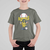 Cool Banana Playing Baseball T Shirt For Kid Funny Fruit Sports Gift - Wonder Print Shop