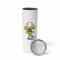 Cool Banana Playing Baseball Skinny Tumbler Funny Fruit Sports Gift