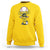 Cool Banana Playing Baseball Sweatshirt Funny Fruit Sports Gift - Wonder Print Shop