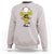 Cool Banana Playing Baseball Sweatshirt Funny Fruit Sports Gift - Wonder Print Shop