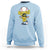 Cool Banana Playing Baseball Sweatshirt Funny Fruit Sports Gift - Wonder Print Shop