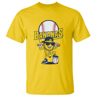 Cool Banana Playing Baseball T Shirt Funny Fruit Sports Gift - Wonder Print Shop