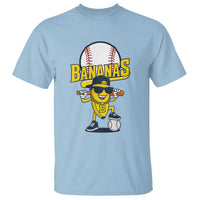 Cool Banana Playing Baseball T Shirt Funny Fruit Sports Gift - Wonder Print Shop