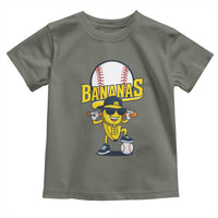 Cool Banana Playing Baseball Toddler T Shirt Funny Fruit Sports Gift - Wonder Print Shop