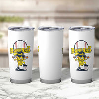 Cool Banana Playing Baseball Tumbler Cup Funny Fruit Sports Gift