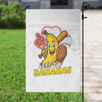 Funny Baseball Garden Flag Lets Go Bananas Fruit Sports Lover Gift - Wonder Print Shop