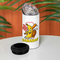Funny Baseball 4 in 1 Can Cooler Tumbler Lets Go Bananas Fruit Sports Lover Gift