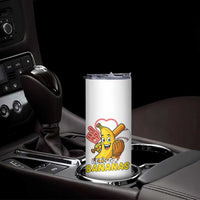 Funny Baseball Skinny Tumbler Lets Go Bananas Fruit Sports Lover Gift