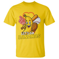 Funny Baseball T Shirt Lets Go Bananas Fruit Sports Lover Gift - Wonder Print Shop