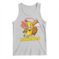 Funny Baseball Tank Top Lets Go Bananas Fruit Sports Lover Gift - Wonder Print Shop