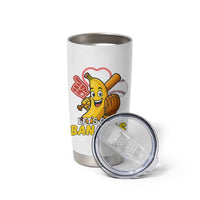 Funny Baseball Tumbler Cup Lets Go Bananas Fruit Sports Lover Gift