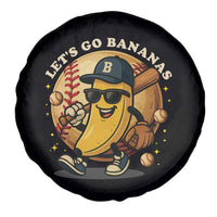Funny Banana Baseball Spare Tire Cover Sports Humor Banana Baseball - Wonder Print Shop