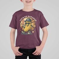 Funny Banana Baseball T Shirt For Kid Sports Humor Banana Baseball - Wonder Print Shop