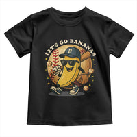 Funny Banana Baseball Toddler T Shirt Sports Humor Banana Baseball - Wonder Print Shop