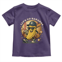 Funny Banana Baseball Toddler T Shirt Sports Humor Banana Baseball - Wonder Print Shop