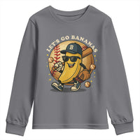 Funny Banana Baseball Youth Sweatshirt Sports Humor Banana Baseball - Wonder Print Shop