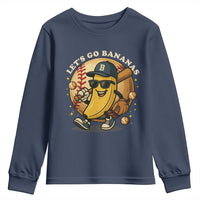 Funny Banana Baseball Youth Sweatshirt Sports Humor Banana Baseball - Wonder Print Shop