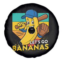 Lets Go Bananas Spare Tire Cover Funny Banana Baseball Fruit Sports Gift - Wonder Print Shop