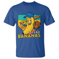 Lets Go Bananas T Shirt Funny Banana Baseball Fruit Sports Gift - Wonder Print Shop