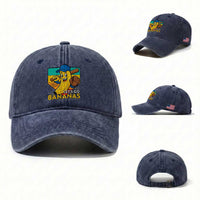 Lets Go Bananas Washed Cotton Baseball Cap Funny Banana Baseball Fruit Sports Gift