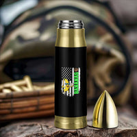 Banana Playing Baseball Lover Bullet Tumbler Retro American Flag