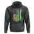 Banana Playing Baseball Lover Hoodie Retro American Flag - Wonder Print Shop