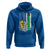 Banana Playing Baseball Lover Hoodie Retro American Flag - Wonder Print Shop