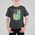 Banana Playing Baseball Lover T Shirt For Kid Retro American Flag - Wonder Print Shop