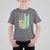 Banana Playing Baseball Lover T Shirt For Kid Retro American Flag - Wonder Print Shop