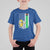 Banana Playing Baseball Lover T Shirt For Kid Retro American Flag - Wonder Print Shop