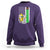 Banana Playing Baseball Lover Sweatshirt Retro American Flag - Wonder Print Shop