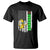 Banana Playing Baseball Lover T Shirt Retro American Flag - Wonder Print Shop