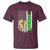 Banana Playing Baseball Lover T Shirt Retro American Flag - Wonder Print Shop