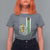 Banana Playing Baseball Lover T Shirt For Women Retro American Flag - Wonder Print Shop