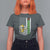 Banana Playing Baseball Lover T Shirt For Women Retro American Flag - Wonder Print Shop