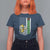 Banana Playing Baseball Lover T Shirt For Women Retro American Flag - Wonder Print Shop