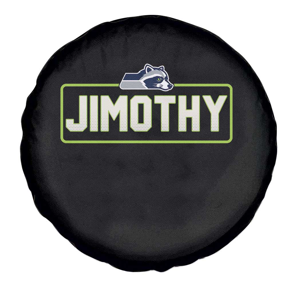 Funny Seattle Jimothy The Raccoon Spare Tire Cover Football Parody Viral Trash Panda Feral Meme