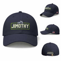Funny Seattle Jimothy The Raccoon Baseball Cap Football Parody Viral Trash Panda Feral Meme