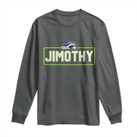 Funny Seattle Jimothy The Raccoon Long Sleeve Shirt Football Parody Viral Trash Panda Feral Meme