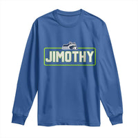 Funny Seattle Jimothy The Raccoon Long Sleeve Shirt Football Parody Viral Trash Panda Feral Meme