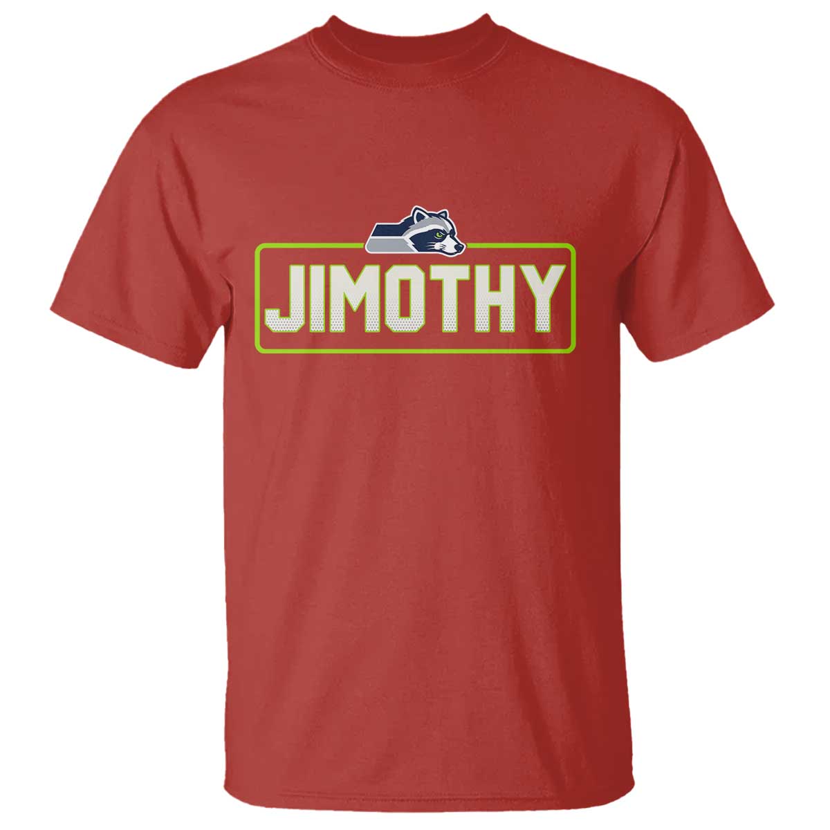 Funny Seattle Jimothy The Raccoon T Shirt Football Parody Viral Trash Panda Feral Meme