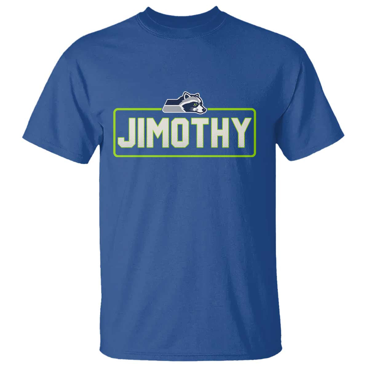 Funny Seattle Jimothy The Raccoon T Shirt Football Parody Viral Trash Panda Feral Meme