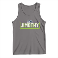 Funny Seattle Jimothy The Raccoon Tank Top Football Parody Viral Trash Panda Feral Meme