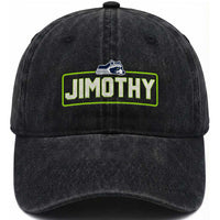 Funny Seattle Jimothy The Raccoon Washed Cotton Baseball Cap Football Parody Viral Trash Panda Feral Meme