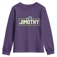 Funny Seattle Jimothy The Raccoon Youth Sweatshirt Football Parody Viral Trash Panda Feral Meme
